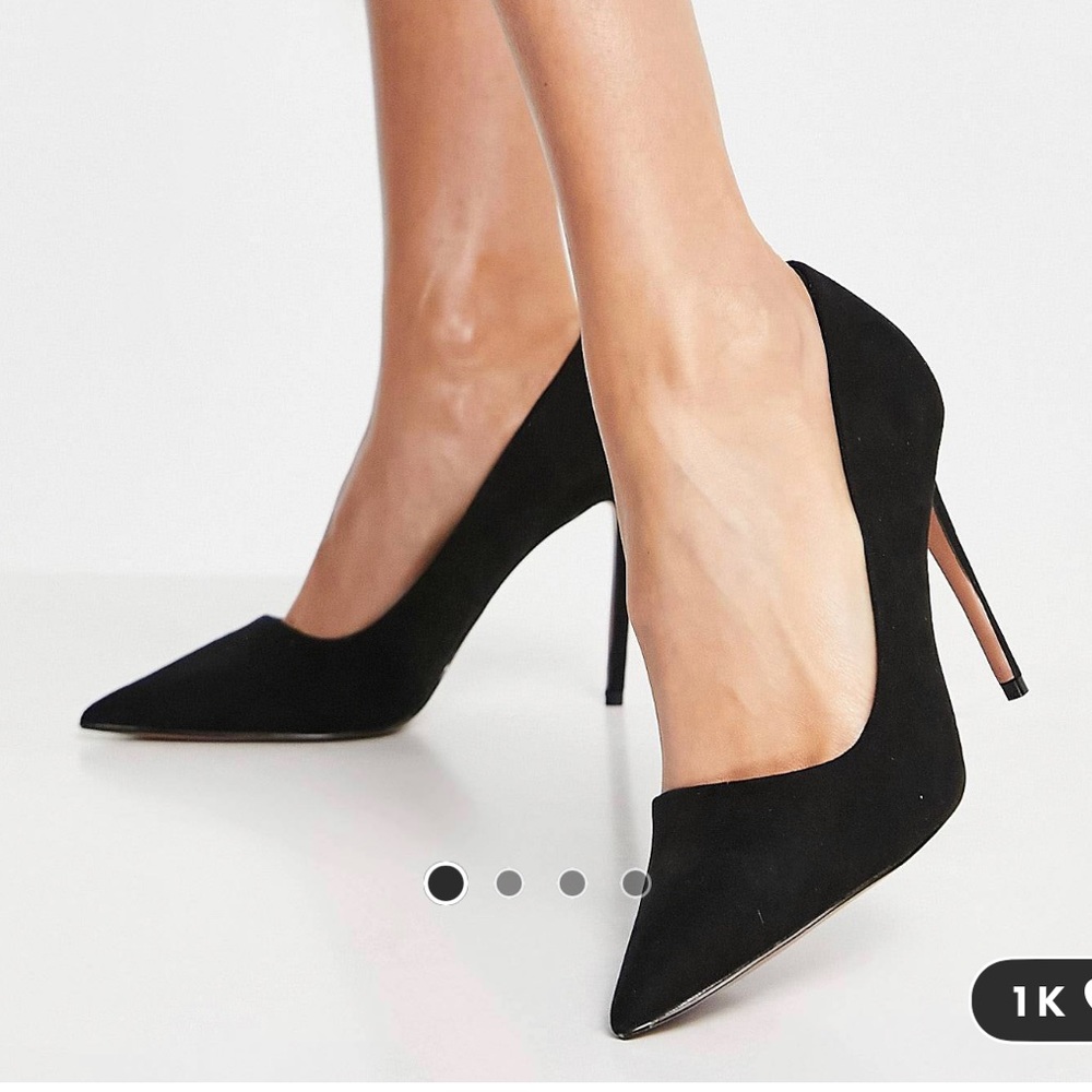Black ASOS Pump - Picture 2 of 3